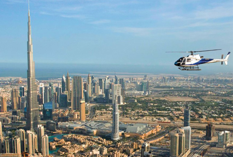 Helicopter Ride Dubai